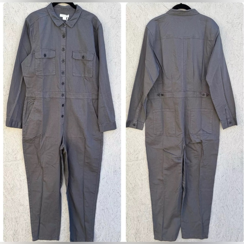 OUTERKNOWN NWT S.E.A. JUMPSUIT ROMPER OVERALL XS GREY REVOLVE ANTHROPOLOGIE - Picture 14 of 14